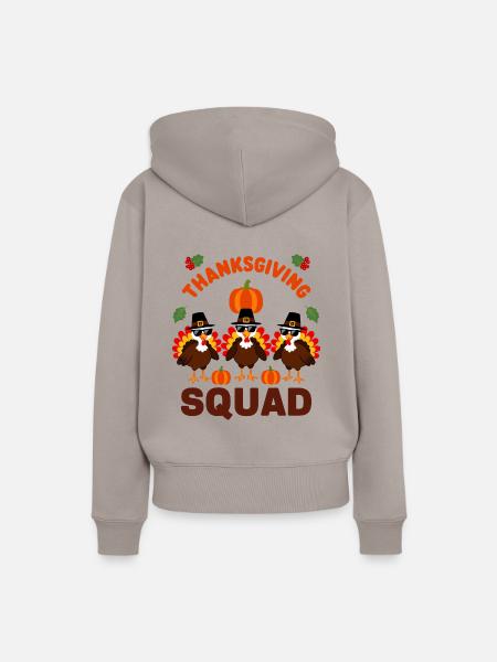 Erntedank Trupp - Frauen Premium Bio Hoodie - Taupe