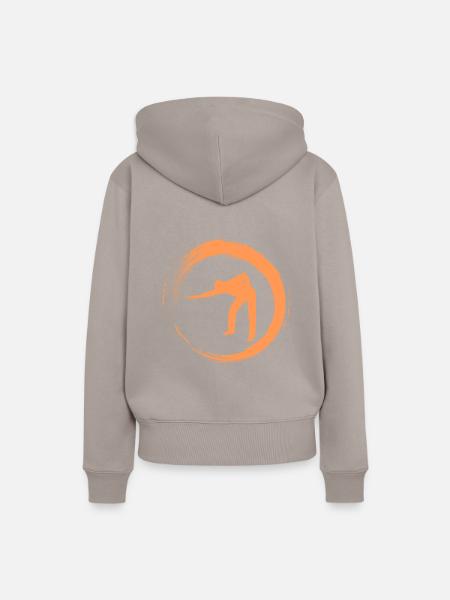 Snooker - Frauen Premium Bio Hoodie - Taupe