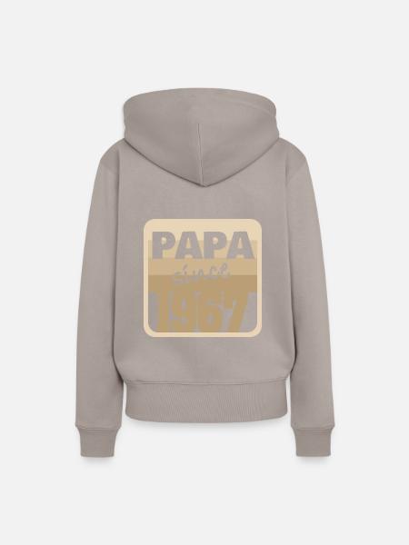 1967 1967 - Frauen Premium Bio Hoodie - Taupe