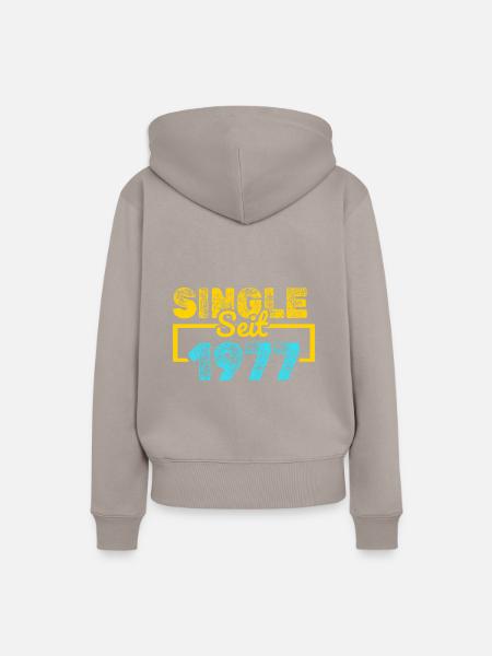 seit 1977 - Frauen Premium Bio Hoodie - Taupe