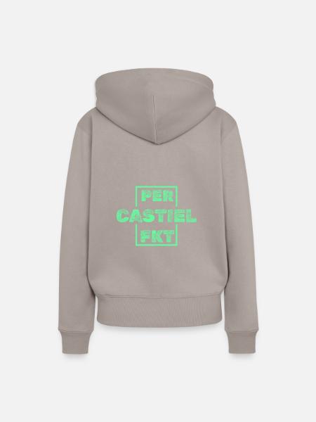 Geschenk für Castiel - Frauen Premium Bio Hoodie - Taupe
