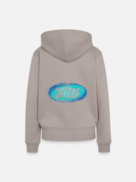 2016 - Frauen Premium Bio Hoodie - Taupe