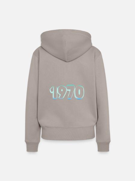 Eisberg 1970 - Frauen Premium Bio Hoodie - Taupe