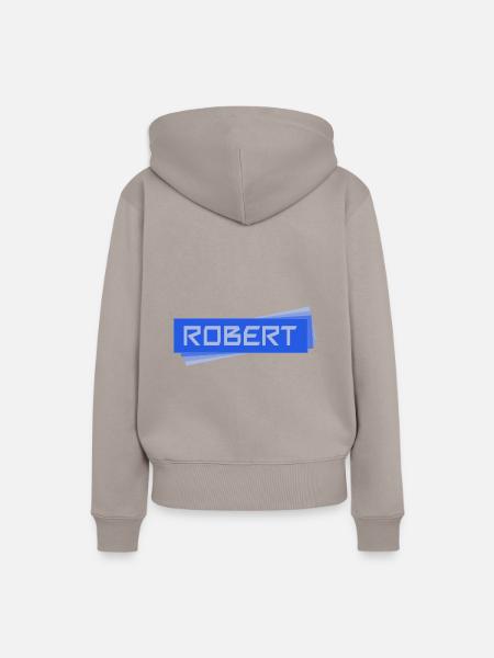 Geschenk für Robert - Frauen Premium Bio Hoodie - Taupe