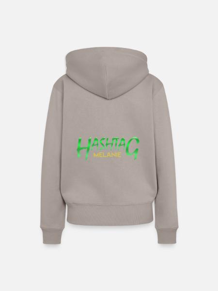 Geschenk für Melanie - Frauen Premium Bio Hoodie - Taupe