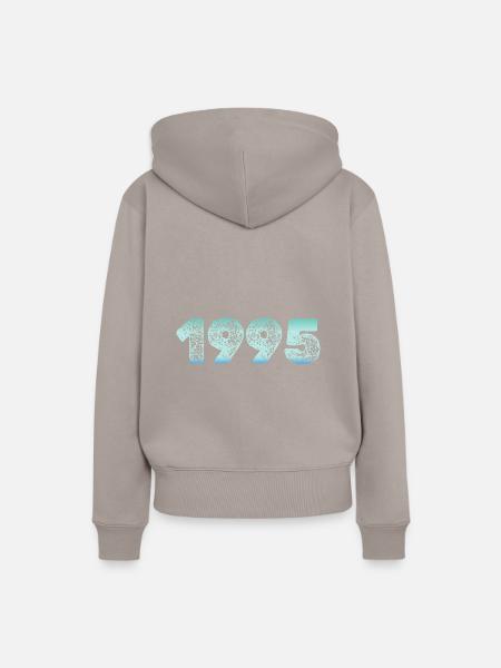 Cold 1995 - Frauen Premium Bio Hoodie - Taupe