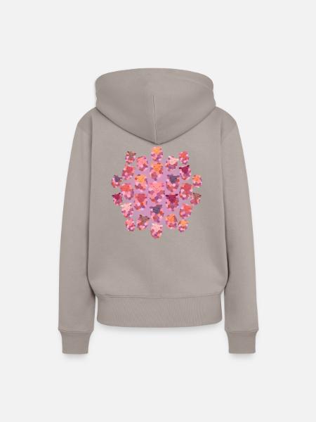 Schafe zählen Multi - Frauen Premium Bio Hoodie - Taupe