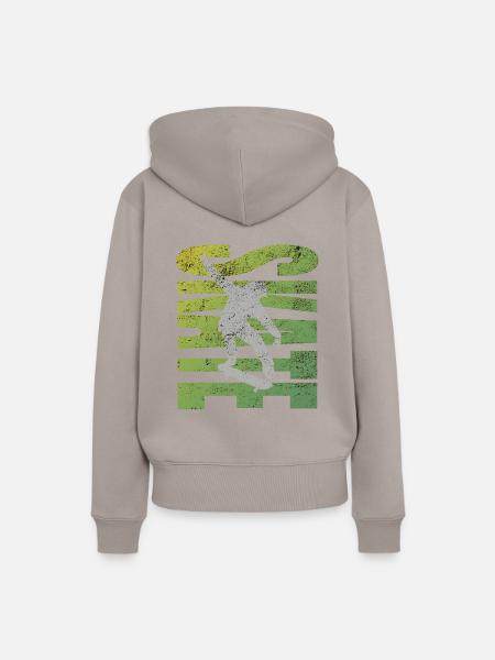 Skater Skate - Frauen Premium Bio Hoodie - Taupe