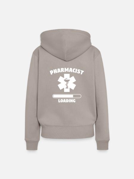 Pharmacist Loading Pharmacy Technician Medical - Frauen Premium Bio Hoodie - Taupe