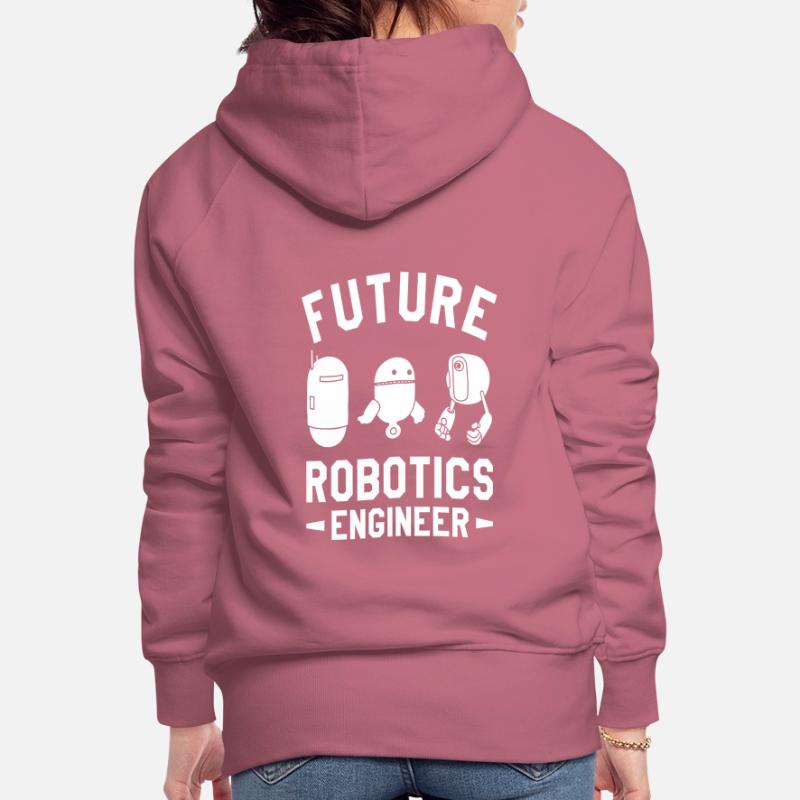 Future Robotics Engineer Science Engineering Women’s Premium Organic Hoodie