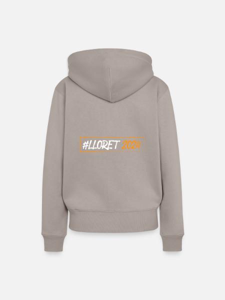 Lloret De Mar 2024 - Frauen Premium Bio Hoodie - Taupe