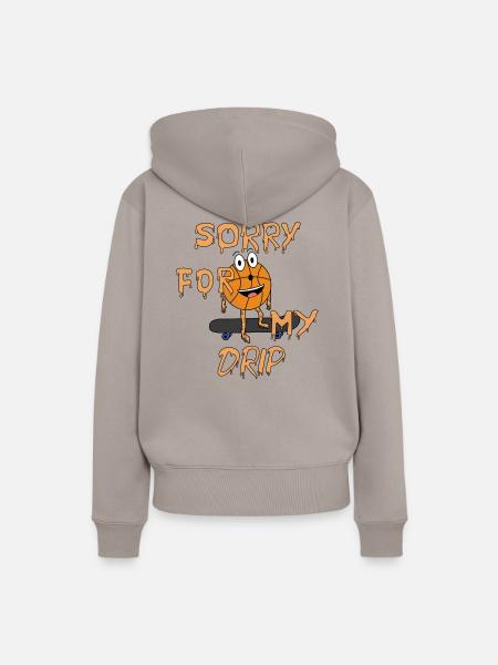 Sorry FMD - Frauen Premium Bio Hoodie - Taupe