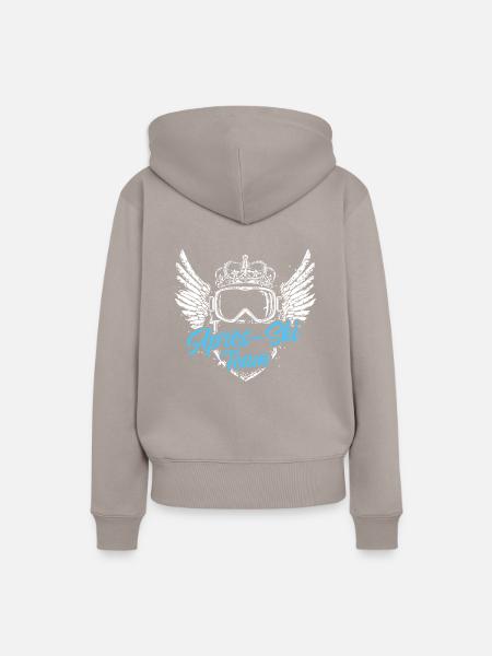 Apres Ski Team - Frauen Premium Bio Hoodie - Taupe