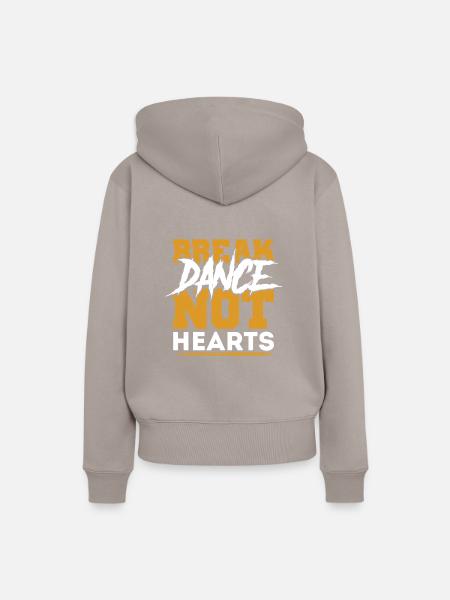 breakdance tanzen - Frauen Premium Bio Hoodie - Taupe