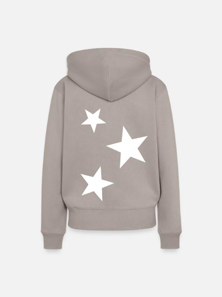 étoile - Frauen Premium Bio Hoodie - Taupe