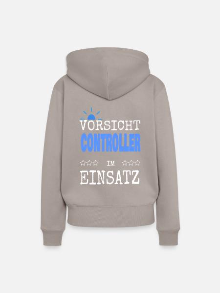 Controller - Frauen Premium Bio Hoodie - Taupe
