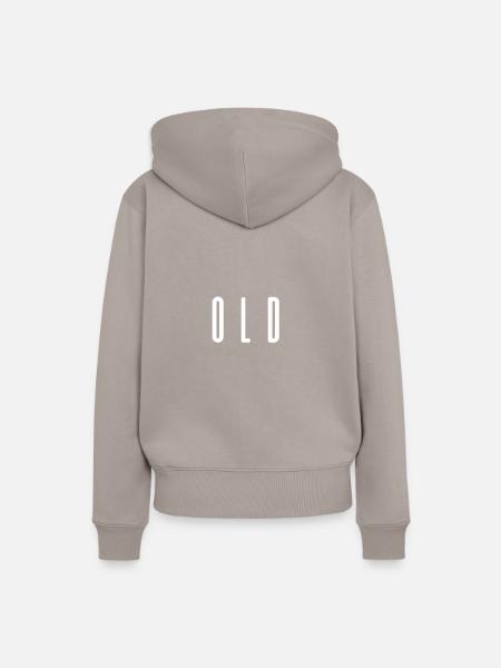 Old - Frauen Premium Bio Hoodie - Taupe