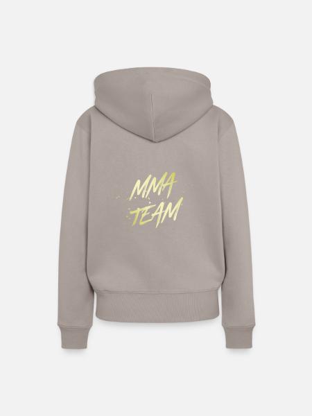 Mma Team - Frauen Premium Bio Hoodie - Taupe