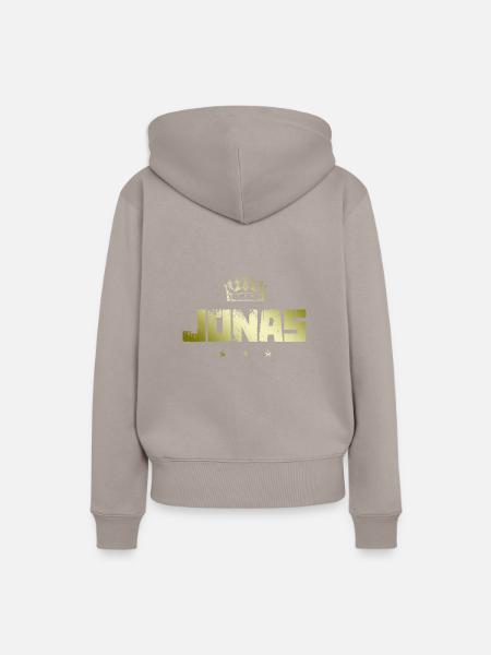 Jonas - Frauen Premium Bio Hoodie - Taupe