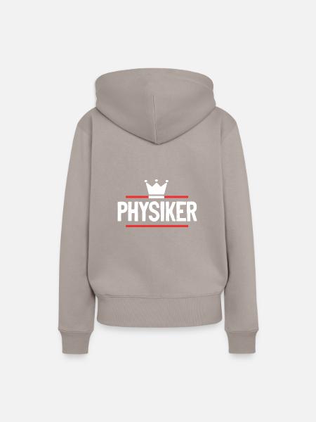 Physiker Beruf - Frauen Premium Bio Hoodie - Taupe