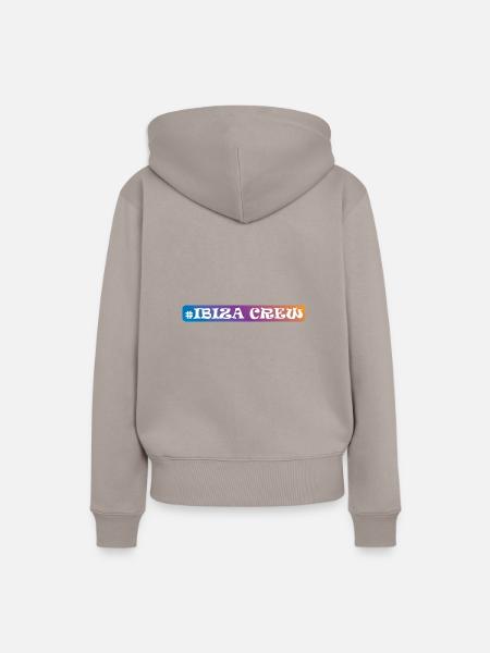 Ibiza Crew - Frauen Premium Bio Hoodie - Taupe