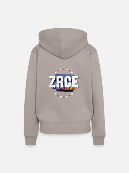 Zrce - Frauen Premium Bio Hoodie - Taupe