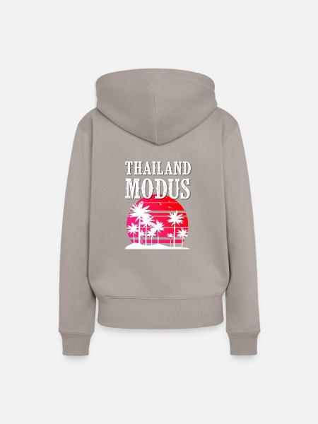 Thailand Modus - Frauen Premium Bio Hoodie - Taupe