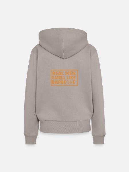 Grillen - Frauen Premium Bio Hoodie - Taupe