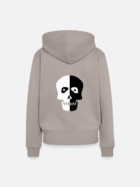 coole - Frauen Premium Bio Hoodie - Taupe