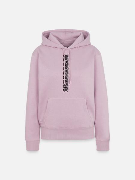 celtic-band2 - Frauen Premium Bio Hoodie - Altrosa