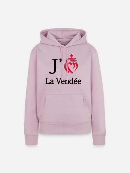 Ich mag die Vendée - Frauen Premium Bio Hoodie - Altrosa