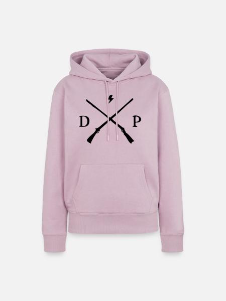 Hipster Logo - Frauen Premium Bio Hoodie - Altrosa