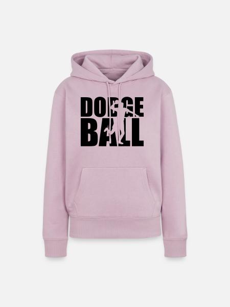 Dodgeball - Frauen Premium Bio Hoodie - Altrosa