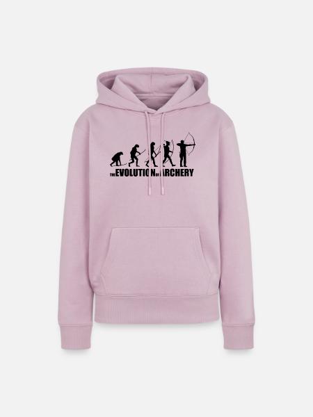 evoblanknew - Frauen Premium Bio Hoodie - Altrosa