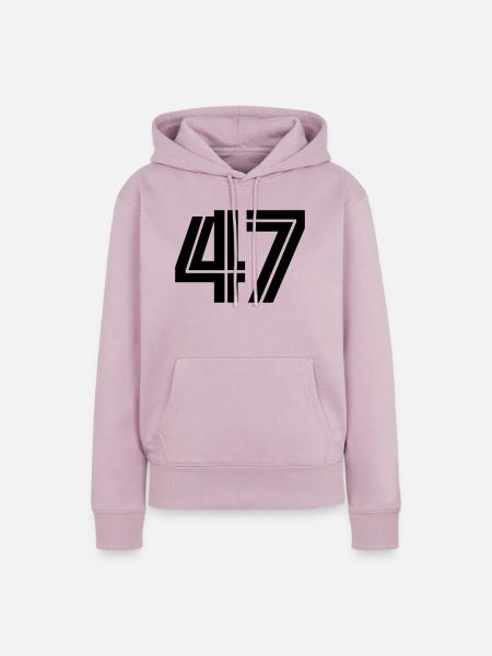 47 - Frauen Premium Bio Hoodie - Altrosa