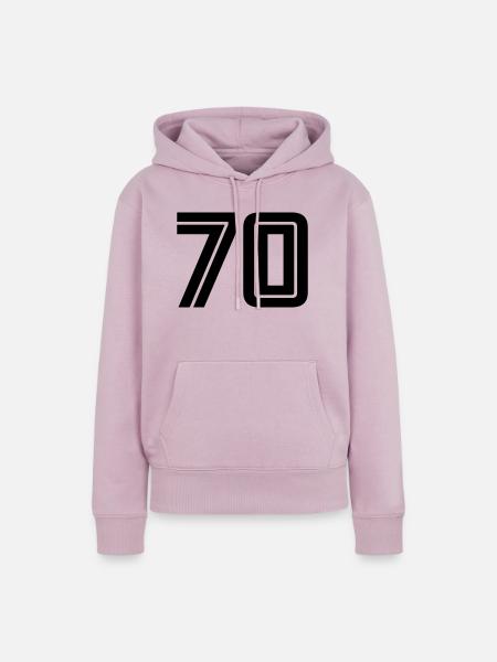 70 - Frauen Premium Bio Hoodie - Altrosa
