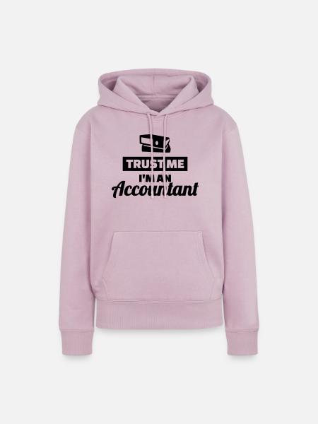 Buchhalter - Frauen Premium Bio Hoodie - Altrosa