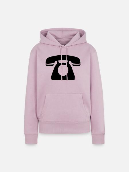 telefon - Frauen Premium Bio Hoodie - Altrosa