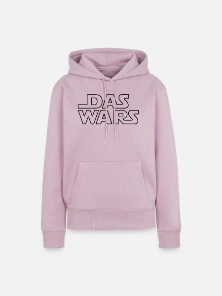 DAS WARS - Frauen Premium Bio Hoodie - Altrosa