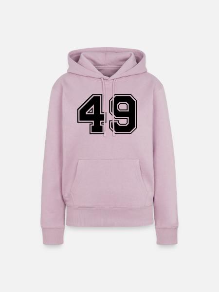 49 - Frauen Premium Bio Hoodie - Altrosa