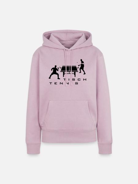 table_tennis_052012_h_1c - Frauen Premium Bio Hoodie - Altrosa