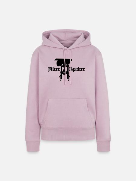 alter_spalter - Frauen Premium Bio Hoodie - Altrosa