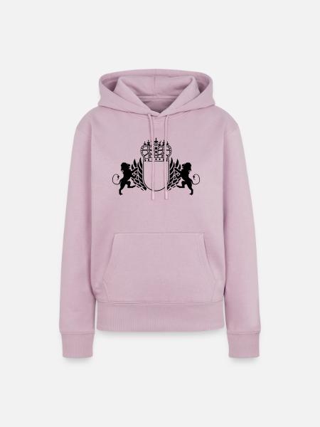 king - Frauen Premium Bio Hoodie - Altrosa