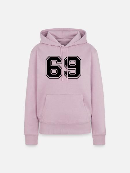 69 - Frauen Premium Bio Hoodie - Altrosa