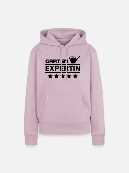garten expertin - Frauen Premium Bio Hoodie - Altrosa