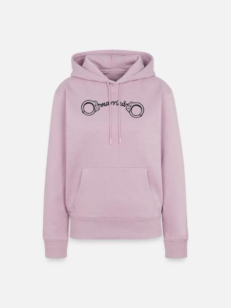 Just Married - Frauen Premium Bio Hoodie - Altrosa