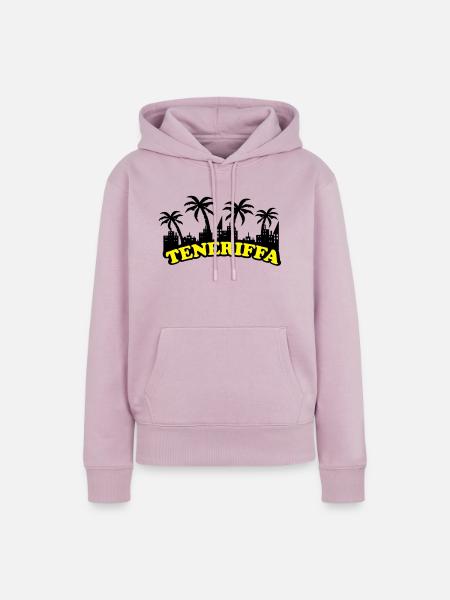 teneriffa - Frauen Premium Bio Hoodie - Altrosa