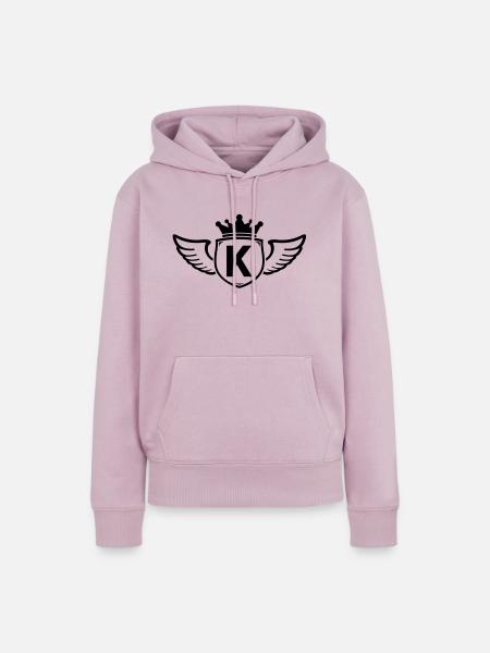 k - Frauen Premium Bio Hoodie - Altrosa