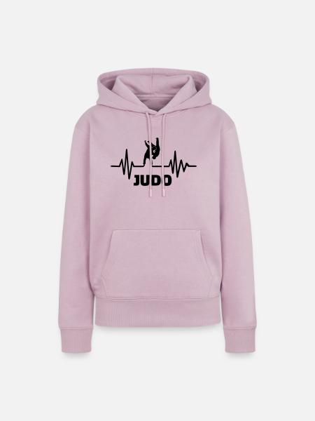 Judo - Frauen Premium Bio Hoodie - Altrosa