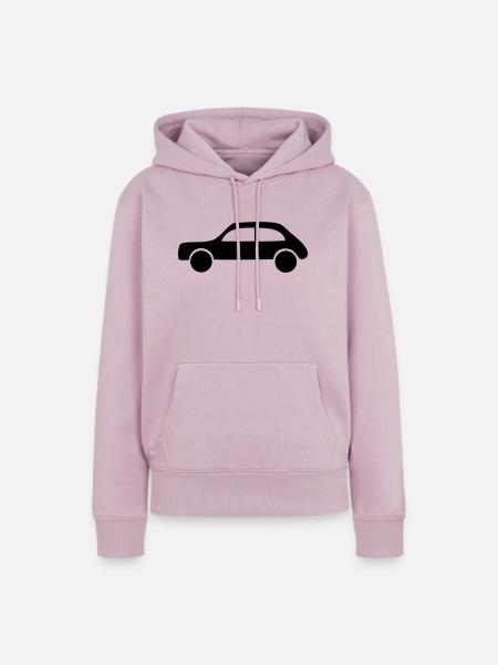 Auto - Frauen Premium Bio Hoodie - Altrosa